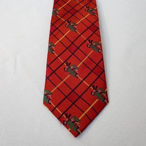 Christmas Holidays Tie 100% Silk Pattern 58" x 3.5